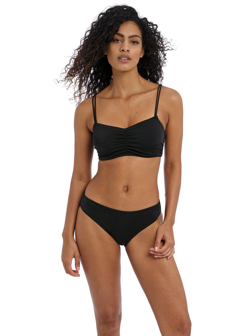 Biustonosz kąpielowy Freya JEWEL COVE AS7239PLK Uw Bralette Bikini Top Plain Black