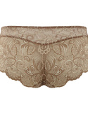 KOMPLET bielizny Panache ANDORRA Warm Taupe - Full Cup 5675 + 5674 Short (32F, 34H) + szorty koronkowe