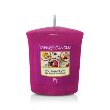 Mała świeczka zapachowa Votive Yankee Candle EXOTIC ACAI BOWL