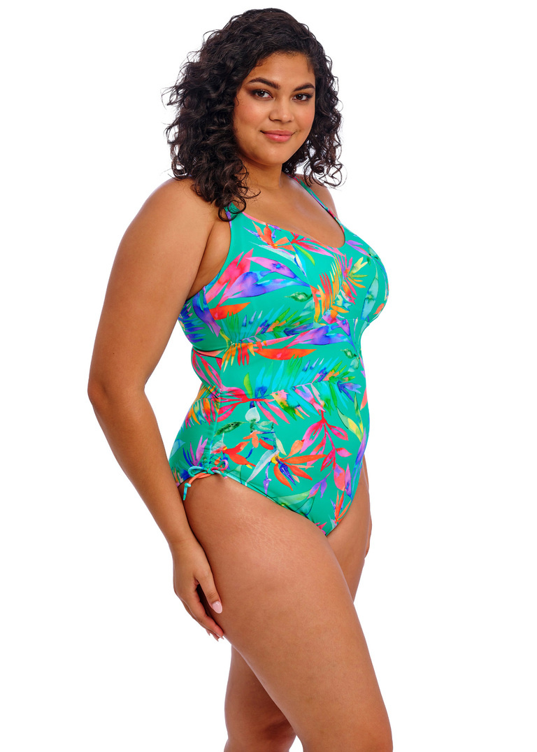Strój kąpielowy Elomi TOYAMA TIDES ES802243JAE Non Wired Swimsuit Jade