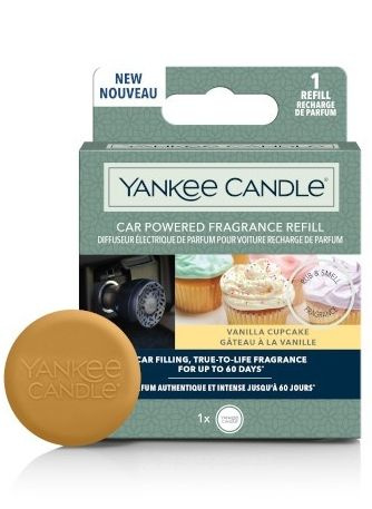 Elektryczny odświeżacz do samochodu - uzupełniacz Yankee Candle VANILLA CUPCAKE