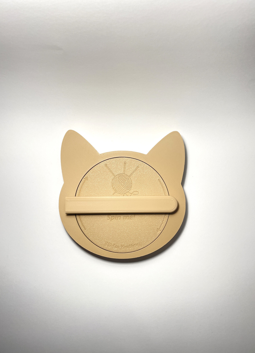 CatSpinner Spinner stojak obrotowy na włóczkę Kot Kawa z mlekiem