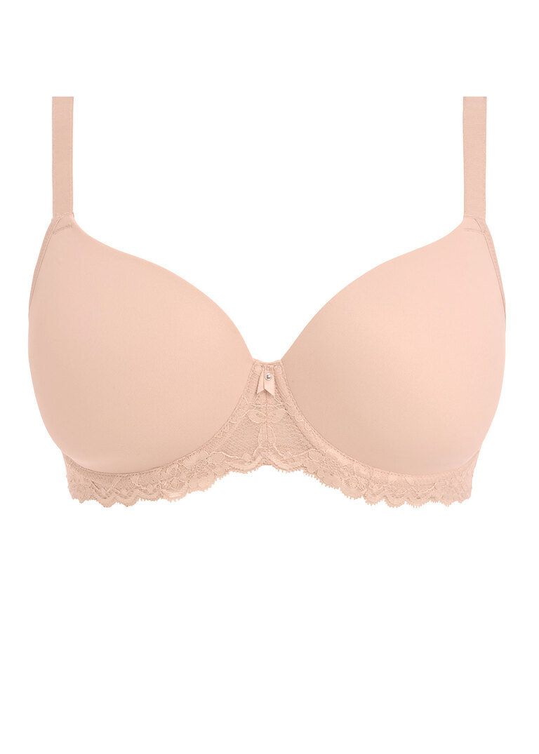 Biustonosz Freya OFFBEAT AA5450NAE Uw Moulded Demi T-shirt Bra Natural Beige