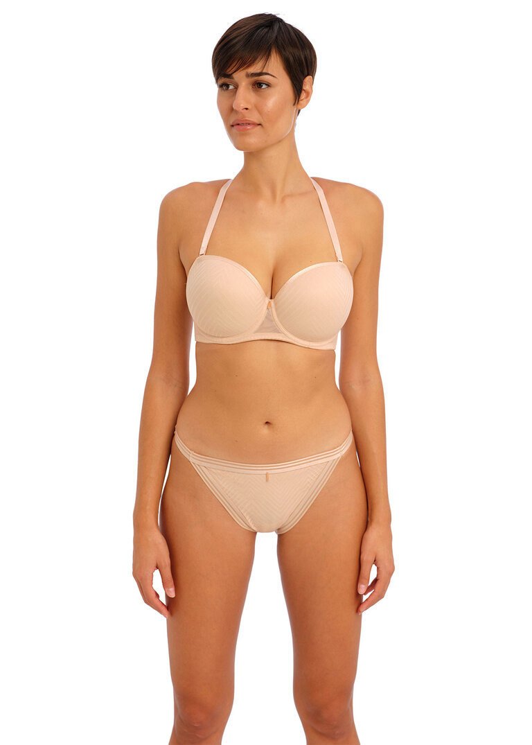 Biustonosz Freya TAILORED AA401109NAE Uw Moulded Strapless Bra Natural Beige