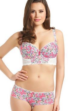 Biustonosz Freya FLOURISH 1543 padded longline Blossom