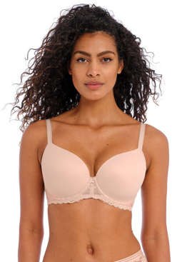 Biustonosz Freya OFFBEAT AA5450NAE Uw Moulded Demi T-shirt Bra Natural Beige