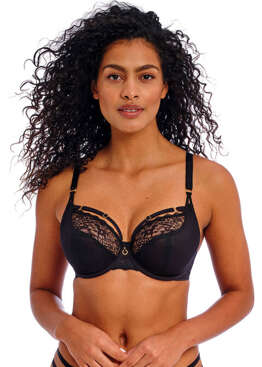 Biustonosz Freya TEMPTRESS AA400102BLK Uw Plunge Bra Black