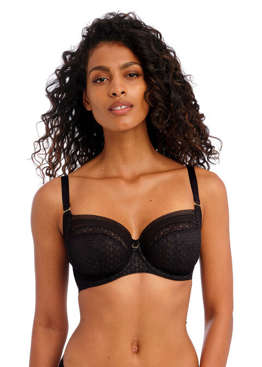 Biustonosz Freya VIVA Lace AA5641LNR Uw Side Support Bra Noir