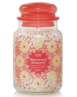 Duża świeca zapachowa Yankee Candle DISCOVERY Zapach Roku 2021