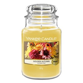 Duża świeca zapachowa Yankee Candle GOLDEN AUTUMN