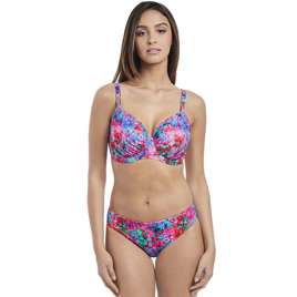 KOMPLET - Biustonosz kąpielowy Freya Swim MAMBA 2940 UW Idol Moulded Bikini Top + Figi (30F + S)