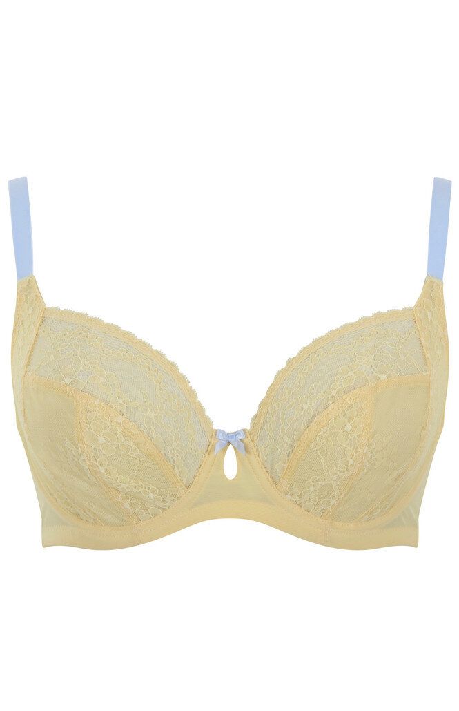 Biustonosz Cleo by Panache ALEXIS 10471 Low Front Balcony Bra Lemon