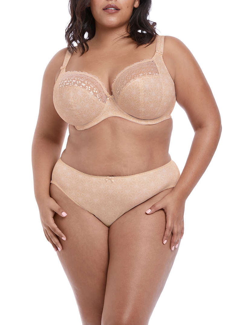 Biustonosz Elomi KIM EL4340CAL Uw Plunge Bra - Stretch Caramel