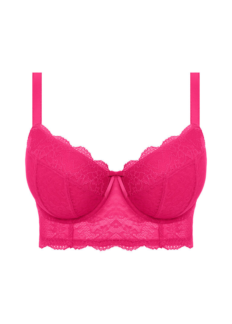 Biustonosz Freya FANCIES AA1014HOK Uw Longline Bra Hot Pink