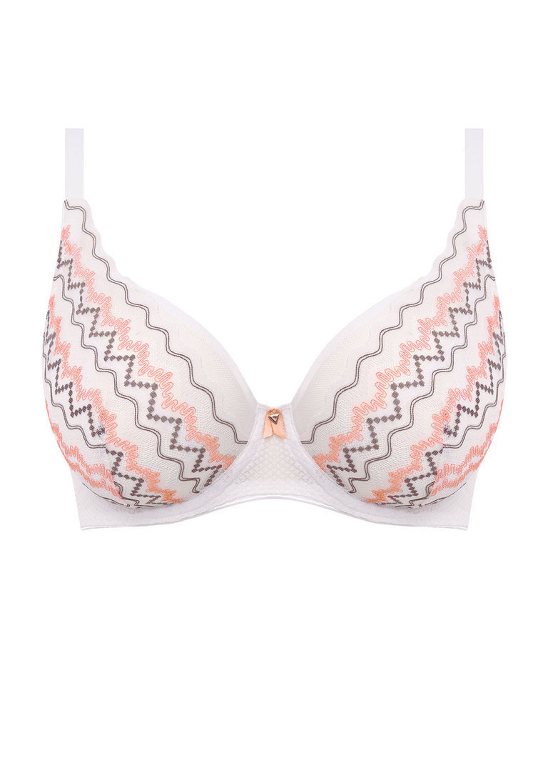 Biustonosz Freya FESTIVAL VIBE AA5621WRL Uw High Apex Bra White Coral