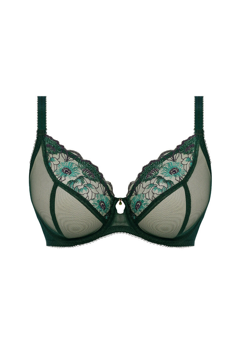 Biustonosz Freya LOVELAND AA401002DPE Uw Plunge Bra Deep Emerald