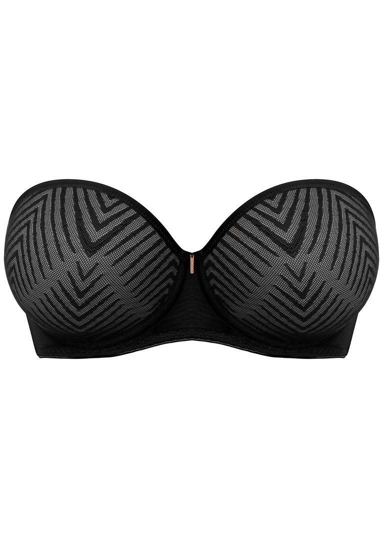 Biustonosz Freya TAILORED AA401109BLK Uw Moulded Strapless Bra Black