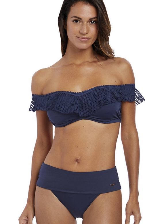 Biustonosz kąpielowy Fantasie Swim MARSEILLE FS6682TWT Uw Bardot Bikini Top Twilight 