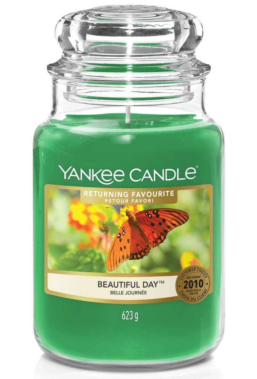 Duża świeca zapachowa Yankee Candle BEAUTIFUL DAY