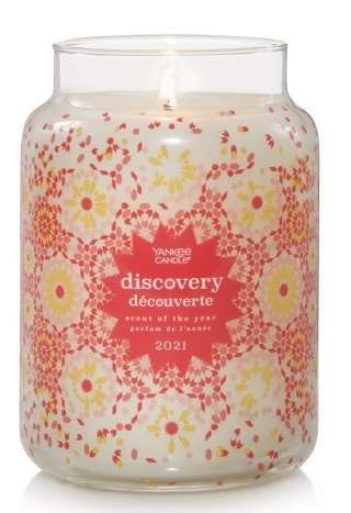 Duża świeca zapachowa Yankee Candle DISCOVERY Zapach Roku 2021