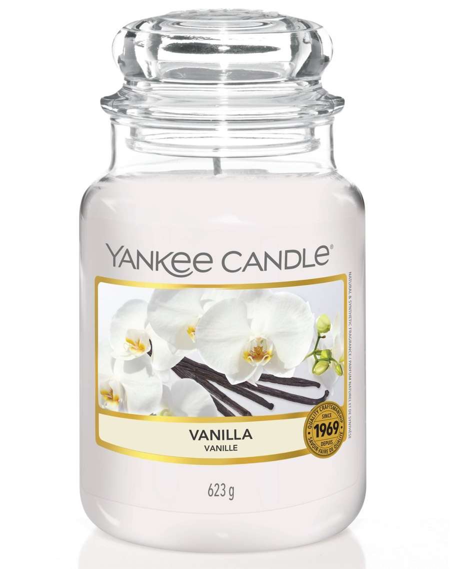 Duża świeca zapachowa Yankee Candle VANILLA