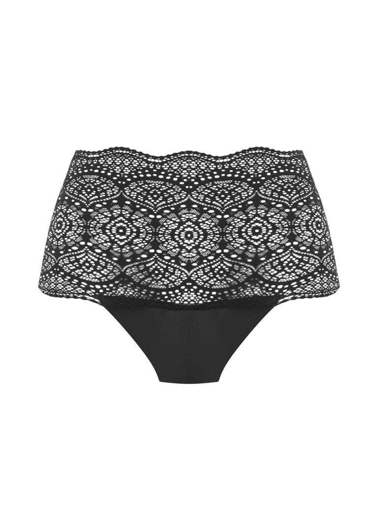 Figi Fantasie LACE EASE FL2330BLK Invisible Stretch Full Brief Black 