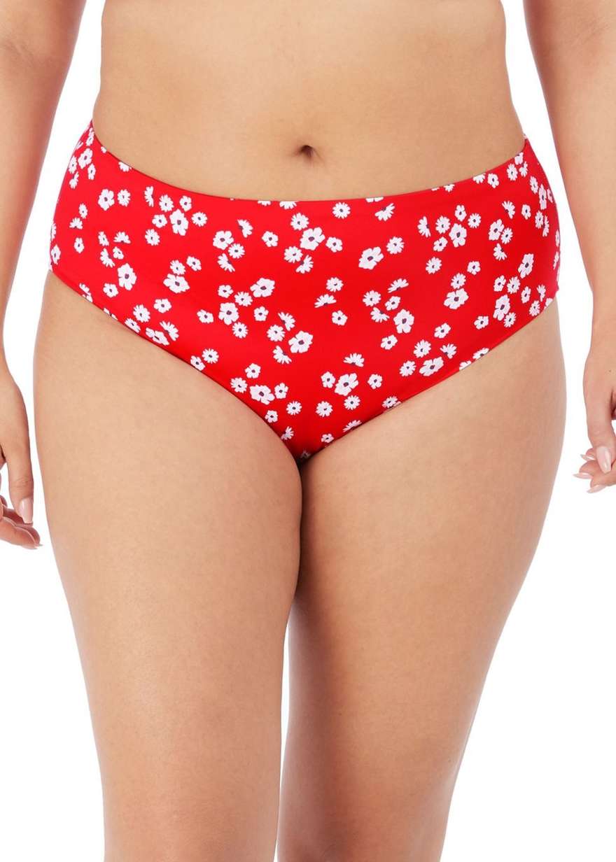 Figi kąpielowe Elomi Swim PLAIN SAILING ES7275RFL Bikini Brief Red Floral