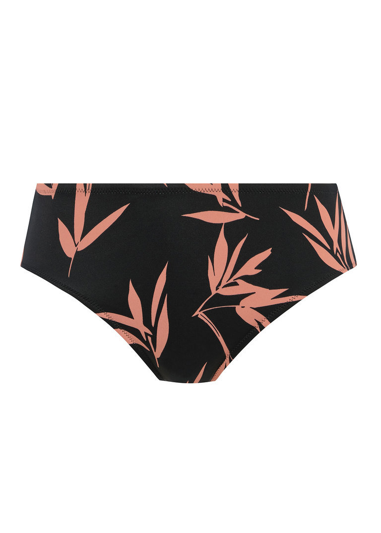 Figi kąpielowe Fantasie Swim LUNA BAY FS502472LAK Mid Rise Bikini Brief Lacquered Black