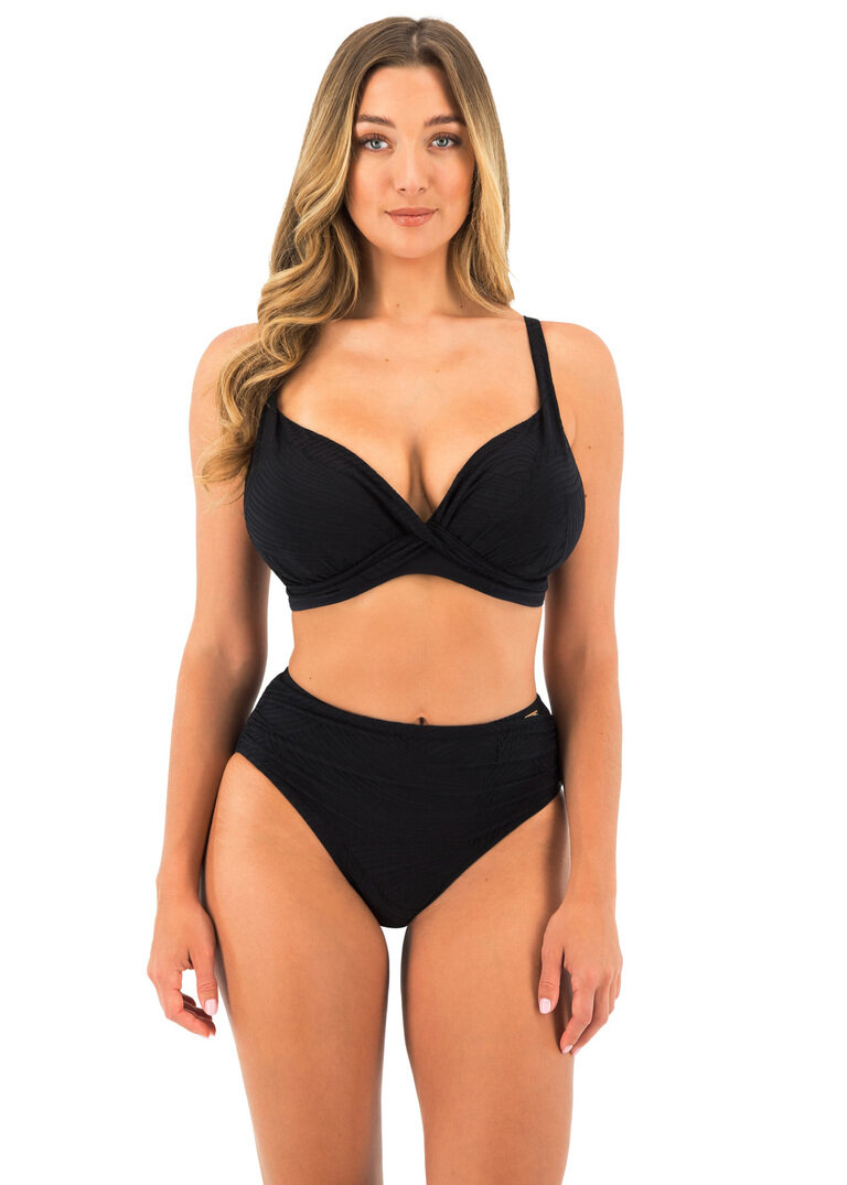 Figi kąpielowe Fantasie Swim OTTAWA FS6363BLK Deep Gathered Brief Black