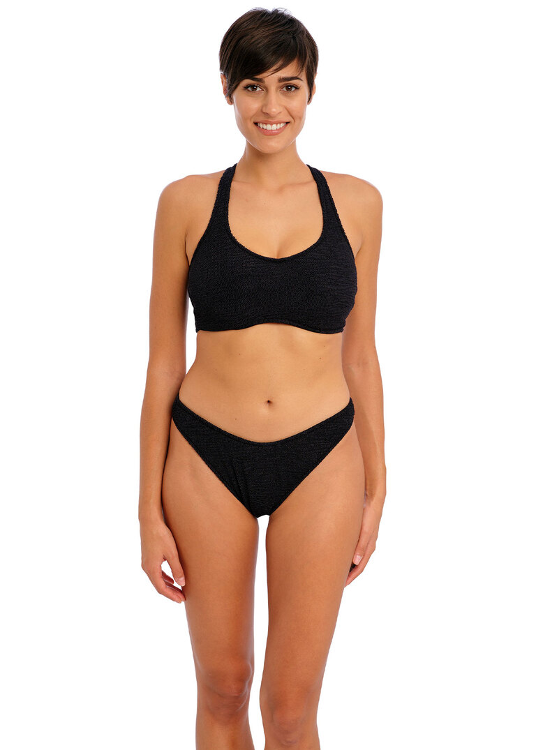 Figi kąpielowe Freya Swim IBIZA WAVES AS203885BLK High Leg Bikini Brief Black