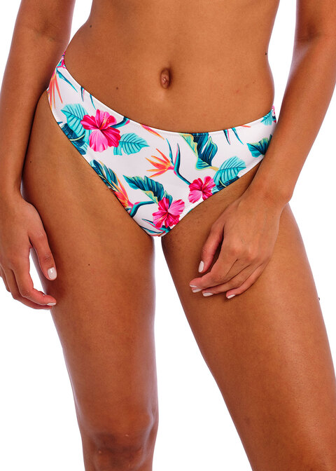 Figi kąpielowe Freya Swim PALM PARADISE AS205070WHE Bikini Brief White