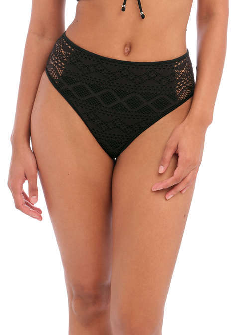 Figi kąpielowe Freya Swim SUNDANCE AS4001BLK High Waist Bikini Brief Black