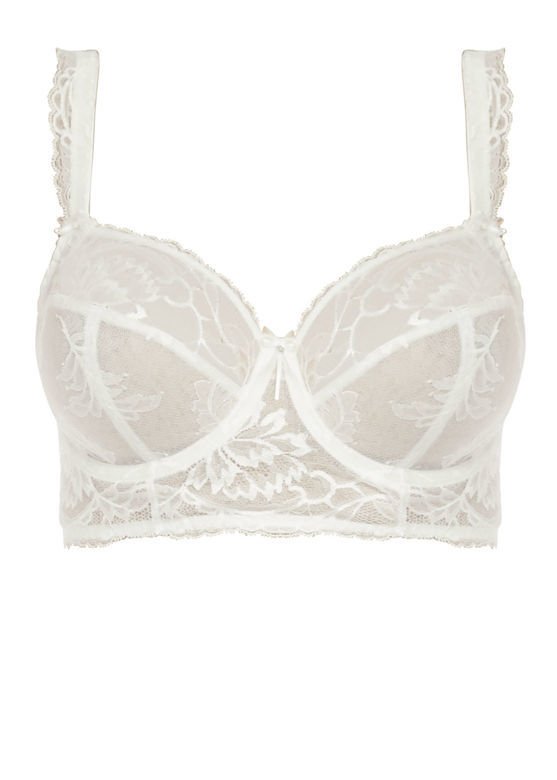 KOMPLET - Biustonosz Fantasie BRONTE Ivory (32F, 32FF) + figi