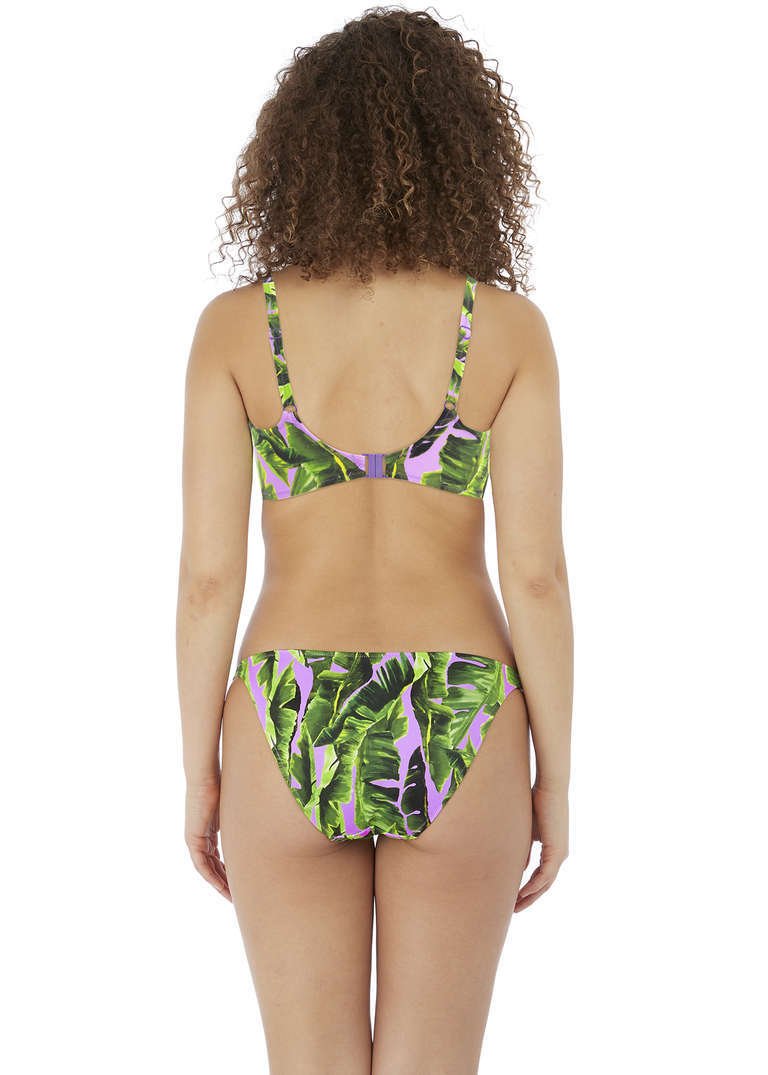 KOMPLET - Strój kąpielowy Freya JUNGLE OASIS AS6845CAS + AS6844CAS Uw Sweetheart Bikini Top + Tanga Bikini (32F, 32FF)