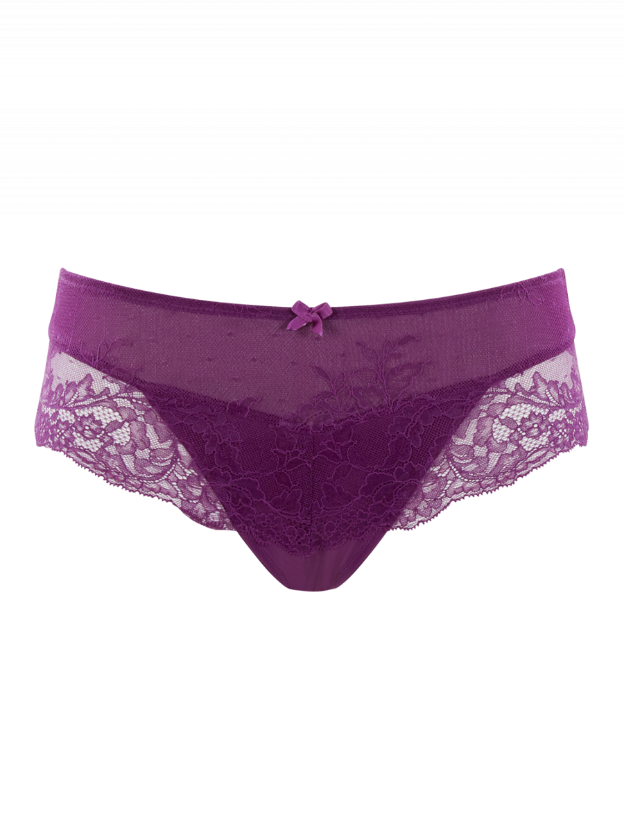 KOMPLET bielizny Panache ANA Damson 9396x Plunge (30FF, 36FF, 36G, 36GG)+ 9395x Brief