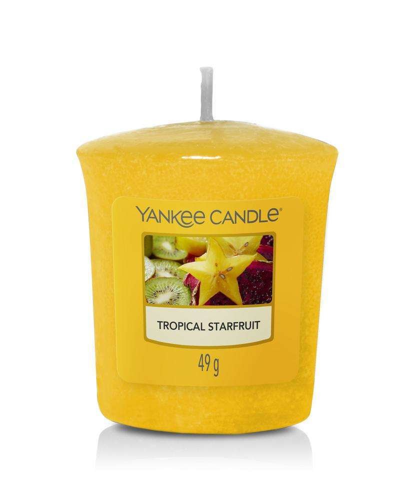 Mała świeczka zapachowa Votive Yankee Candle TROPICAL STARFRUIT