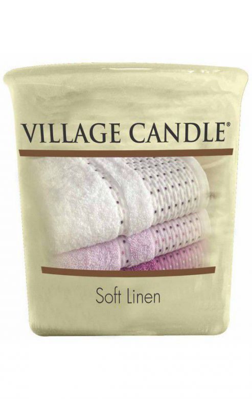 Votive świeczka zapachowa Village Candle Soft Linen