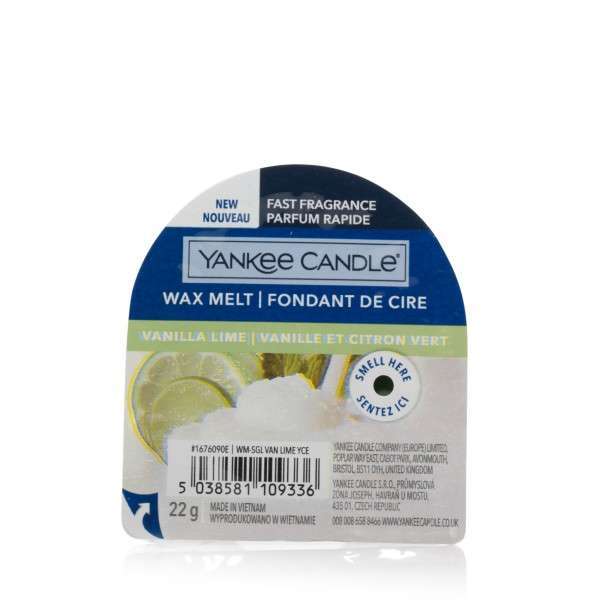 Wosk zapachowy Yankee Candle VANILLA LIME