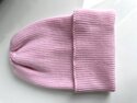 Beanie czapka z wełny merino VARELLA 100% Baby Merino 05 Jasny Róż