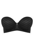 Biustonosz Freya CAMEO AA3163BLK Uw Deco Strapless Moulded Bra Black