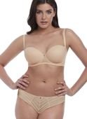 Biustonosz Freya CAMEO AA3163SAD Uw Deco Strapless Moulded Bra Sand