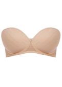 Biustonosz Freya CAMEO AA3163SAD Uw Deco Strapless Moulded Bra Sand