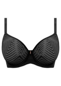 Biustonosz Freya TAILORED AA401131BLK Uw Moulded Plunge T-shirt Bra Black