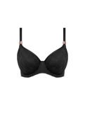 Biustonosz kąpielowy Fantasie MARSEILLE FS6680BLK Uw Gathered Full Cup Bikini Top Black