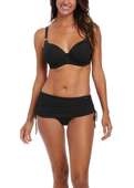 Biustonosz kąpielowy Fantasie OTTAWA FS6353BLK Uw Moulded Gathered Bikini Top Black