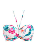 Biustonosz kąpielowy Freya Swim PALM PARADISE AS205010WHE Uw Bandeau Bikini Top White