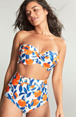 Biustonosz kąpielowy Panache Swim SICILY ELLA SW1763 Ella Bandeau Bikini Top Sicily Print