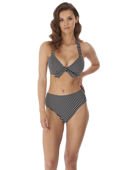 Figi kąpielowe Freya BEACH HUT AS6795BLK High Waist / Leg Brief Black