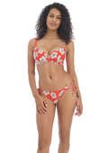 Figi kąpielowe Freya Swim HIBISCUS BEACH AS201275SUT Tie Side Bikini Brief Sunset