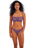 Figi kąpielowe Freya Swim SANTIAGO NIGHTS AS205685LED High Leg Bikini Brief Leopard